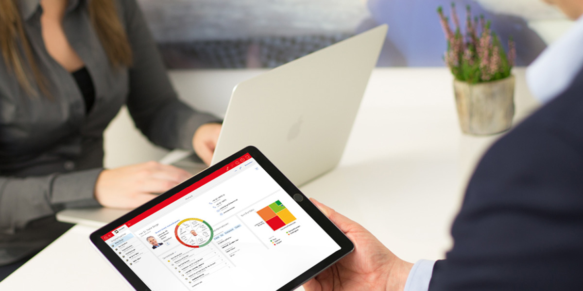 CRM System Darstellung