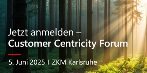 Customer Centricity Forum 25 - Webseitenbanner